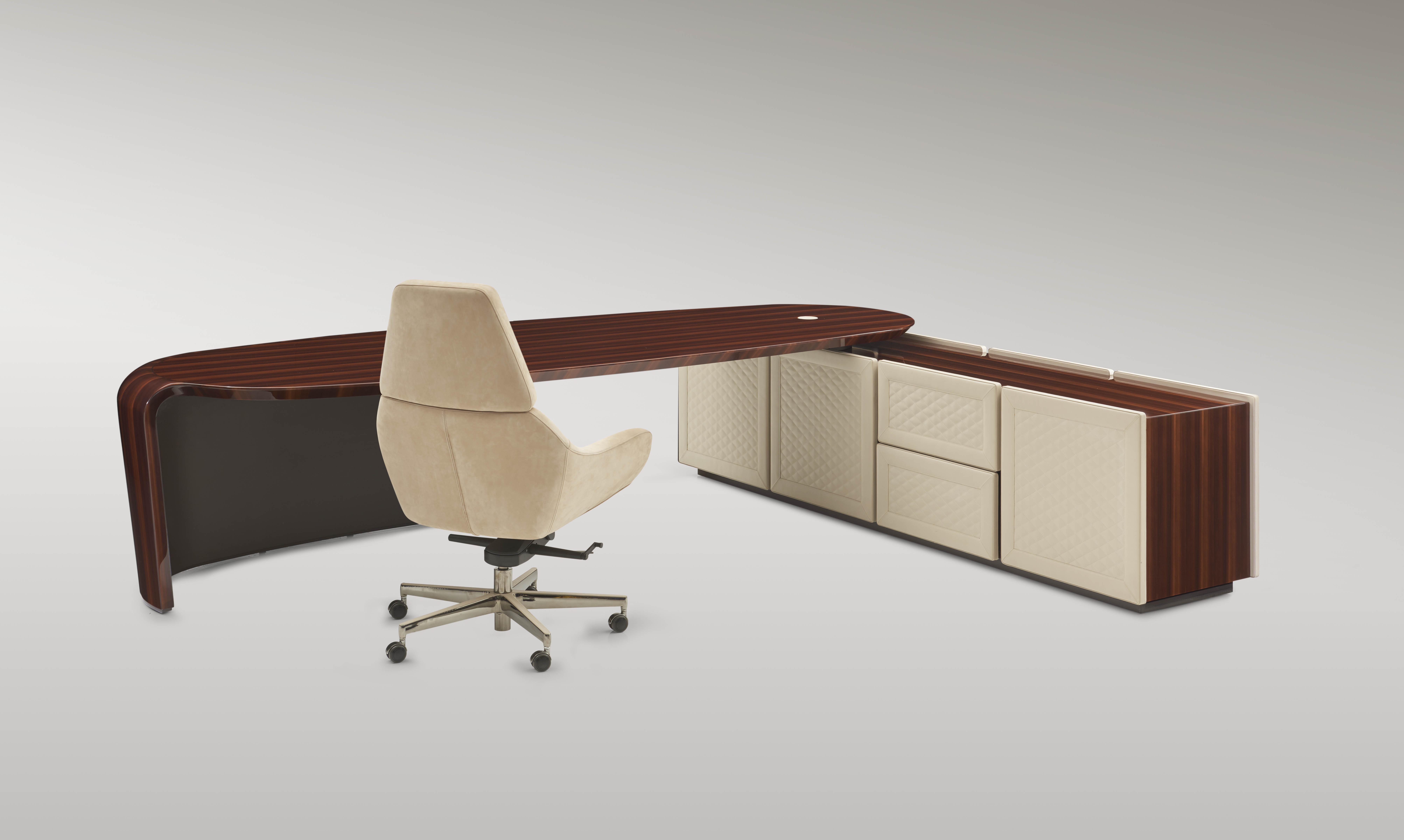 Bentley Home Launches an Iconic Writing Desk & Office Chair
