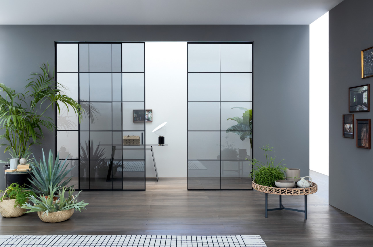 Lualdi Launches Minimalist Sliding Glass Doors