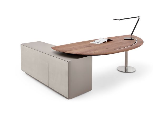 Plüsch Launches a Sophisticated Office Desk by Yomei