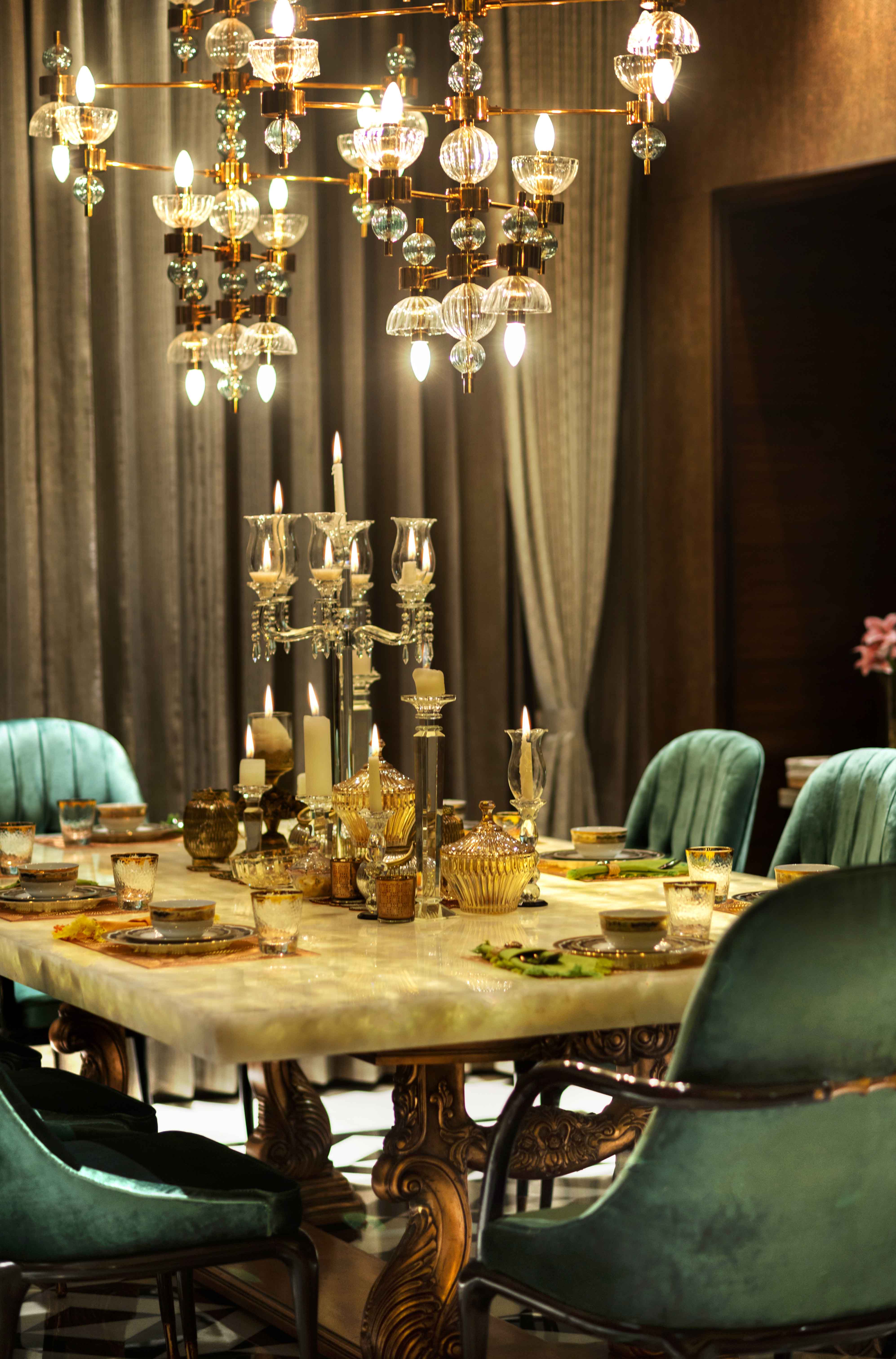 Design Atelier Presents Opulent Tablescape for Festivals