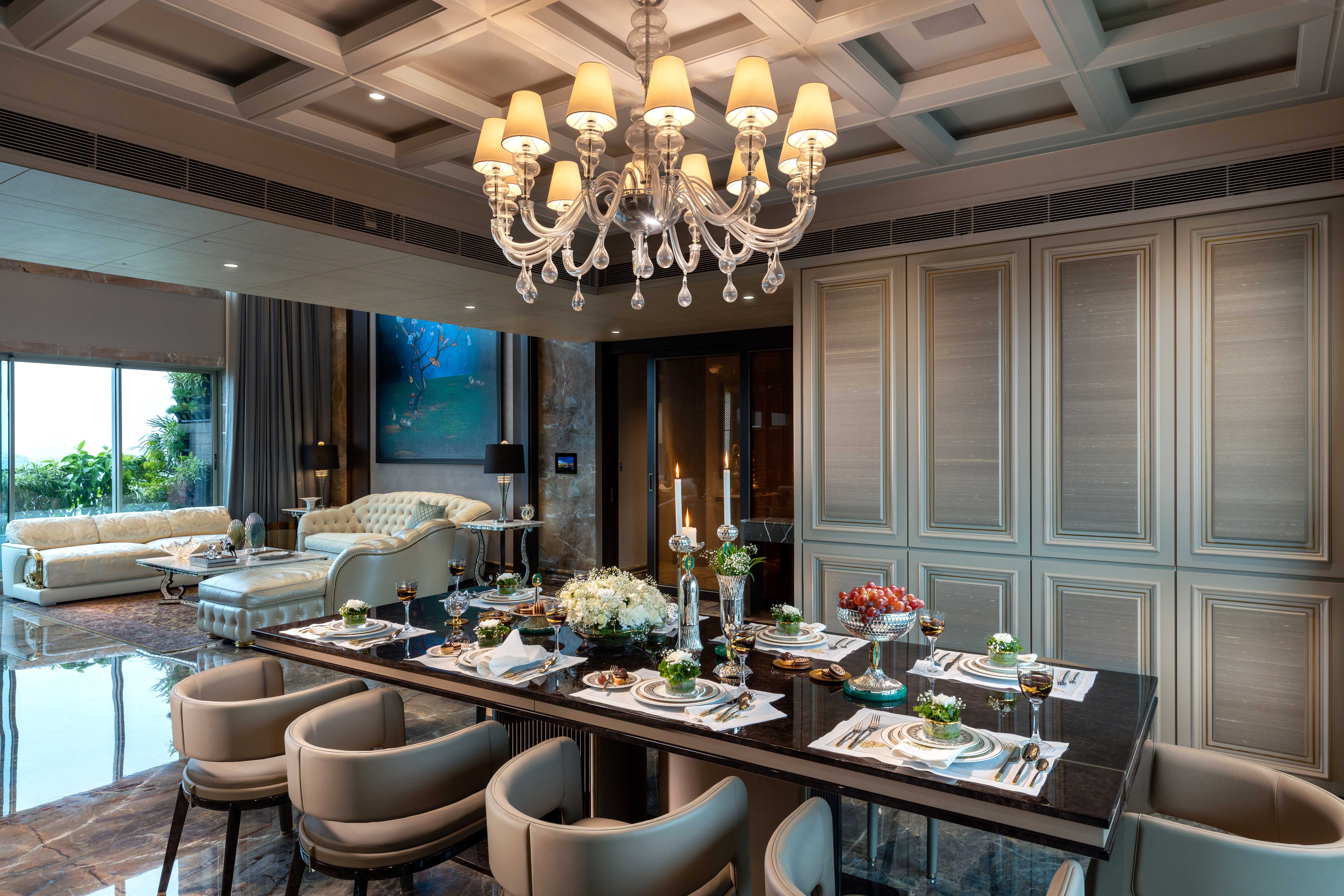 A Square Designs Unveils an Exquisite High-End Dining Room