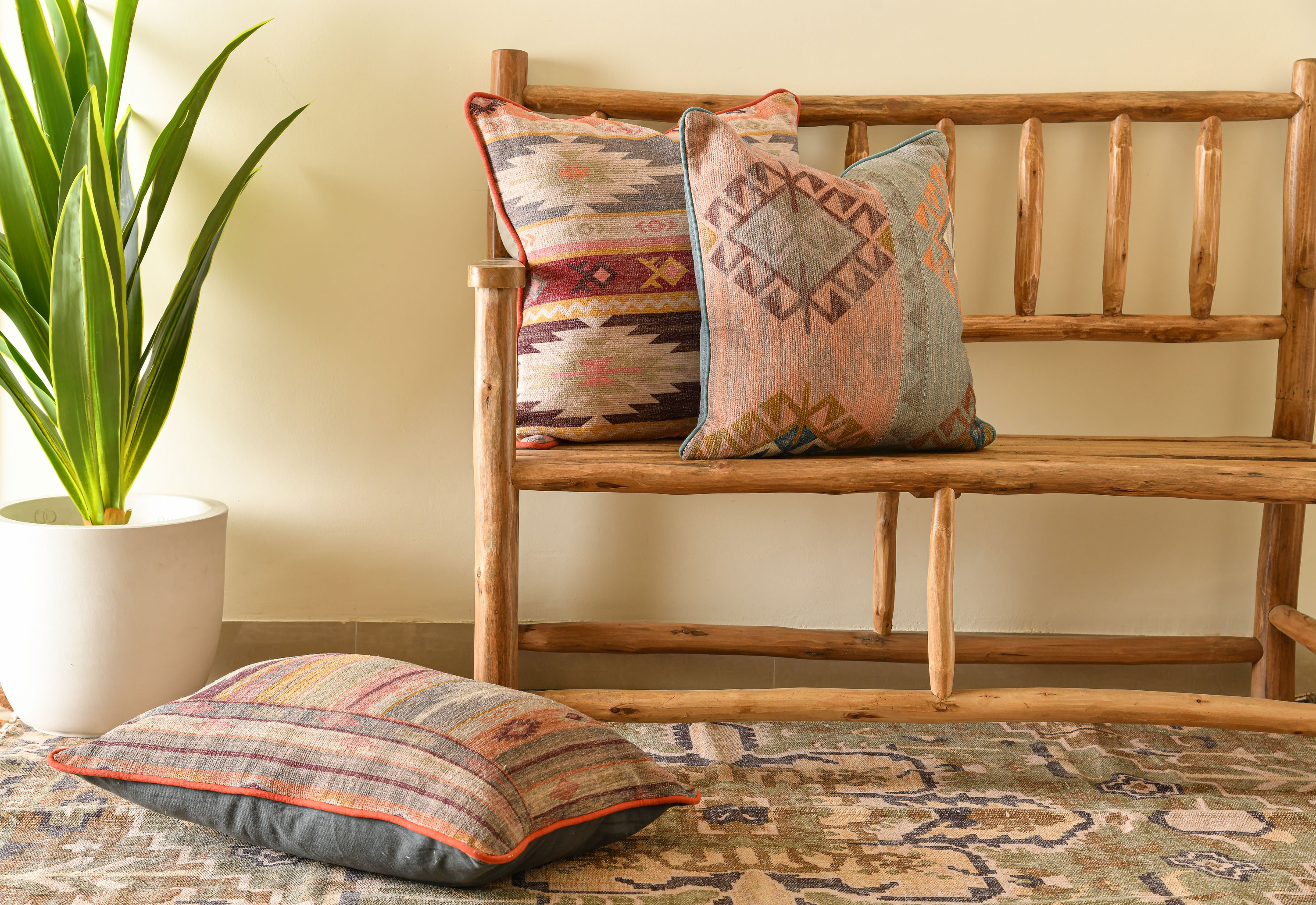 GharGhar Launches a Charming Collection of Kilim Cushions