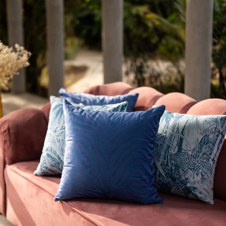 Eris Home heralds the summer with an ethereal collection of cushions that spark joie de vivre 