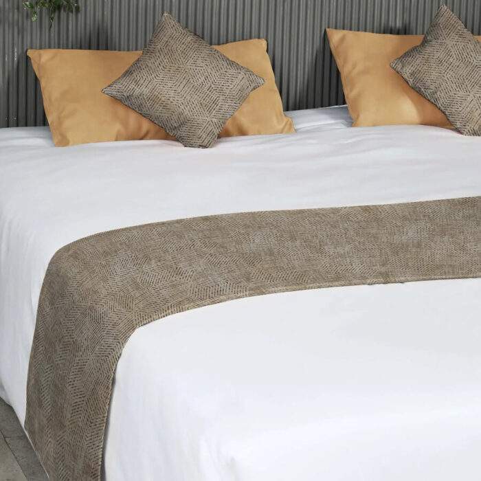 hotel bed runners design